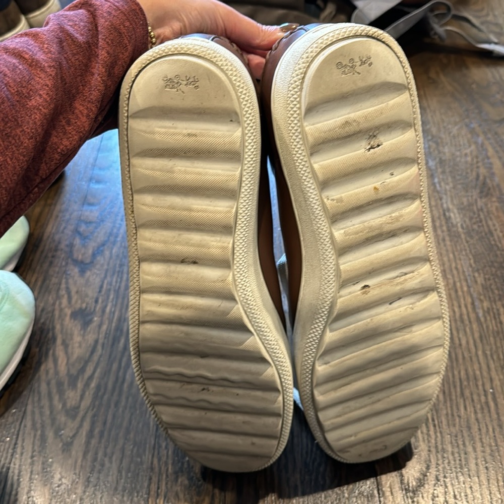 Coach brown leather sneakers - Picture 4 of 5